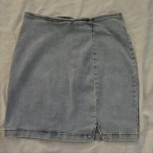 Wild Fable Light Blue Denim Mini Pencil Skirt. Size 00